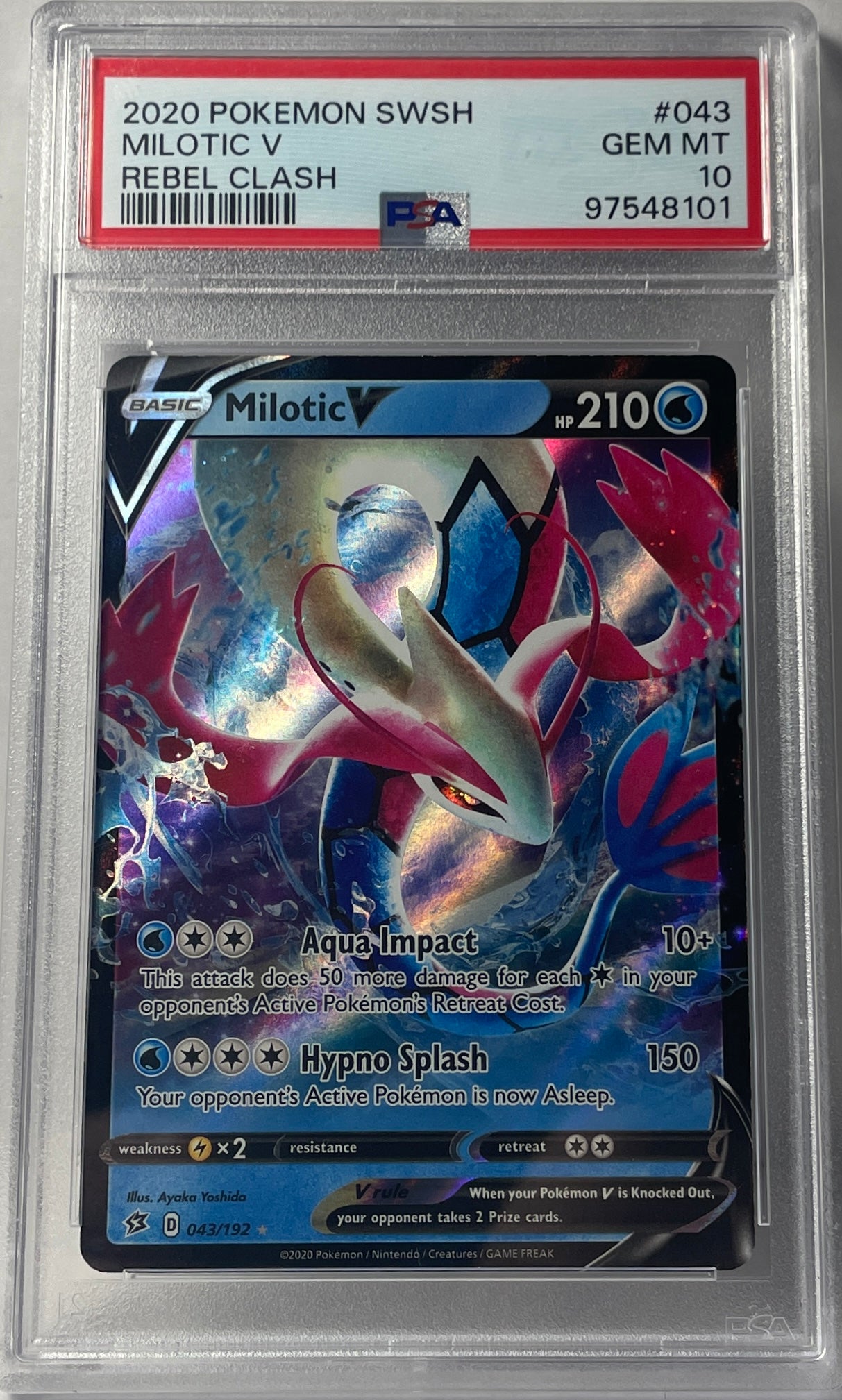 Milotic V PSA 10